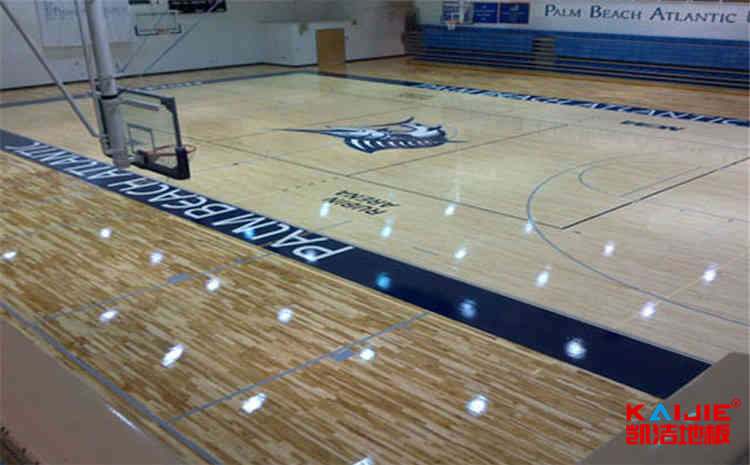 場館籃球場地板保養