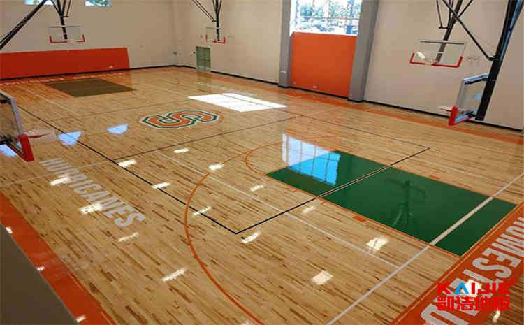 柞木籃球場地木地板怎么保養？