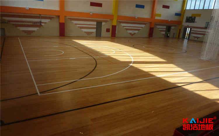 籃球場木地板安裝檢測效果是什么？