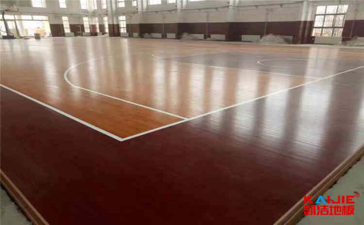 柞木籃球運動地板多少錢一平米？