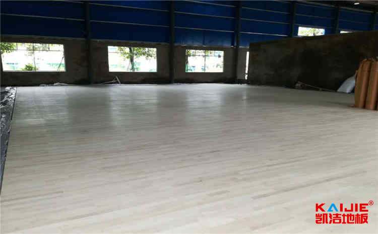 西安專用運動木地板施工方案