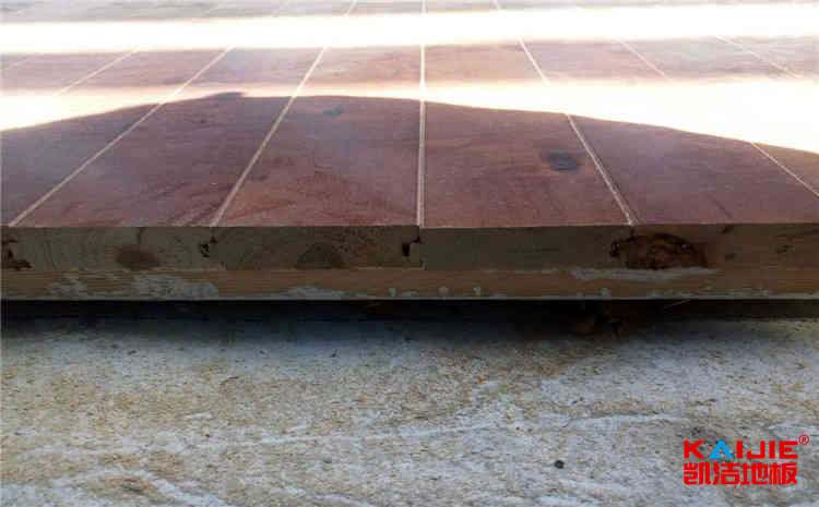 硬木企口體育館實木地板怎么維修？