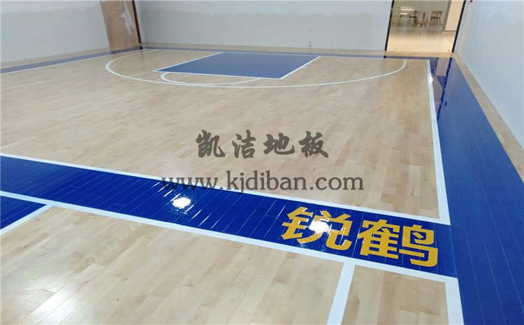 江蘇鹽城銳鶴青少年籃球俱樂部木地板項目