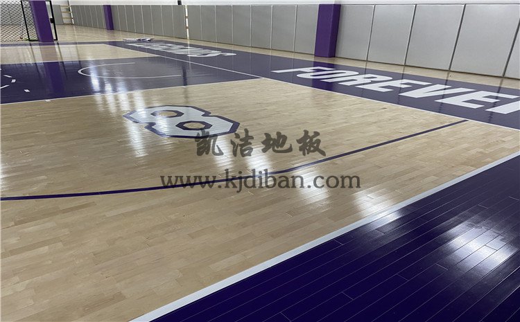 杭州曼巴籃球中心木地板項目