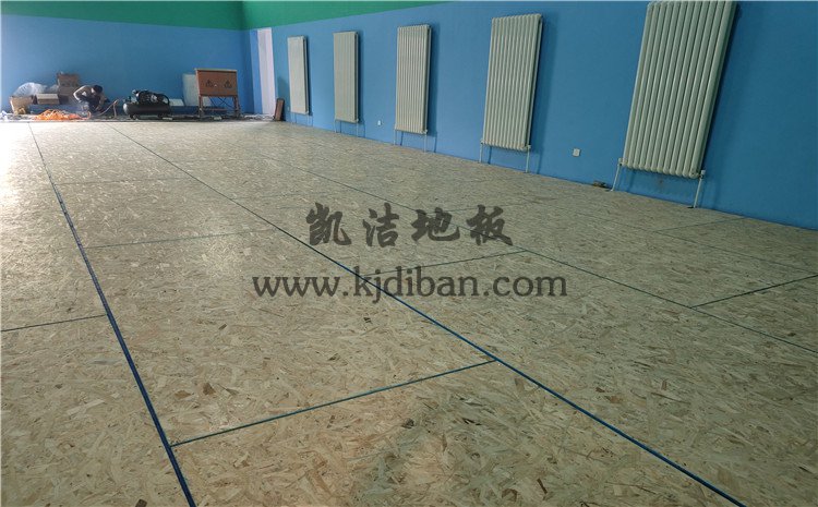 北京宏偉順通羽毛球館木地板——凱潔運動木地板