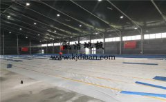 北京東五環常營體育館木地板項目